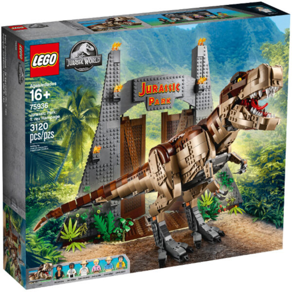 LEGO® Jurassic World 75936 - Jurassic Park: T. rex Rampage