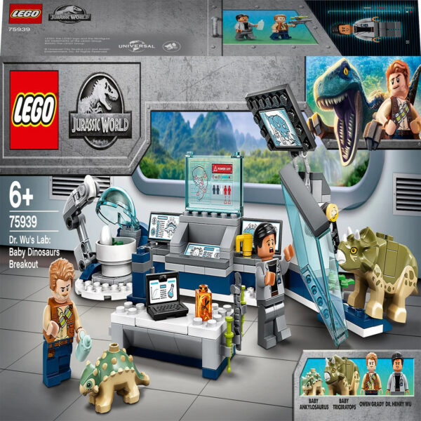 LEGO® Jurassic World 75939 - Dr. Wus Labor: Ausbruch der Baby-Dinosaurier