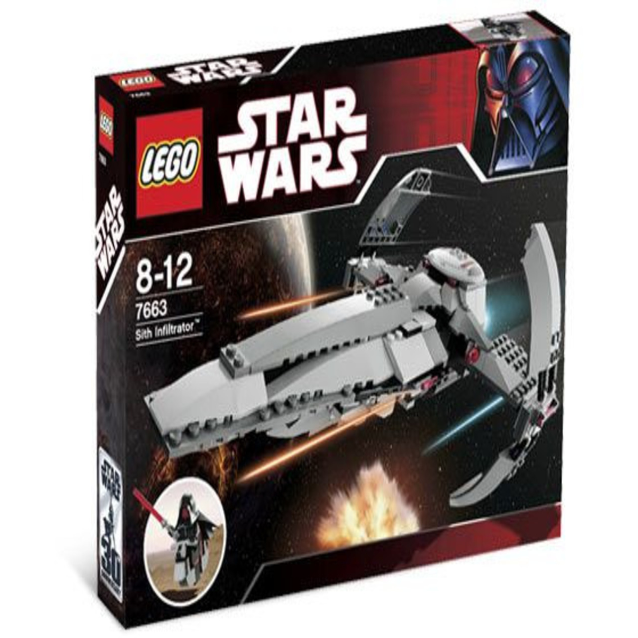 LEGO® Star Wars 7663 - Sith Infiltrator / 2007 | Equivesta