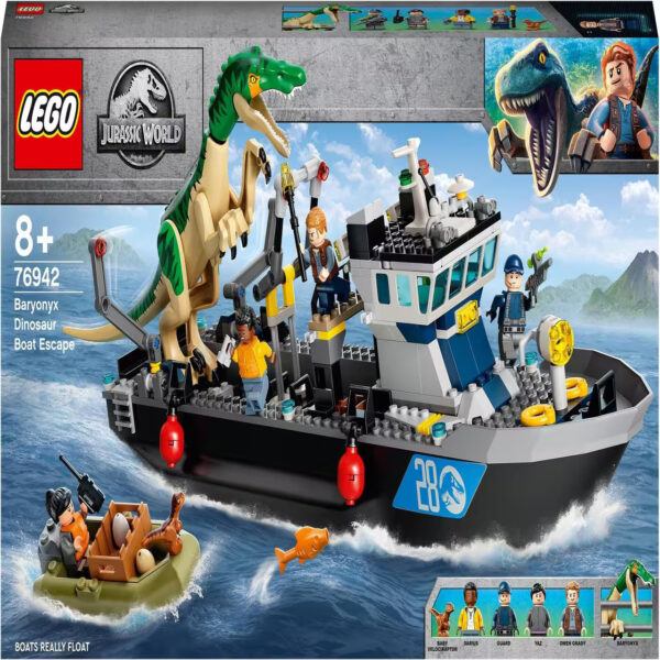 LEGO® Jurassic World 76942 - Flucht des Baryonyx
