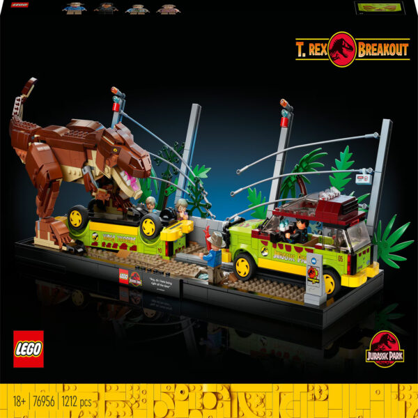LEGO® Jurassic World 76956 - Ausbruch des T. Rex