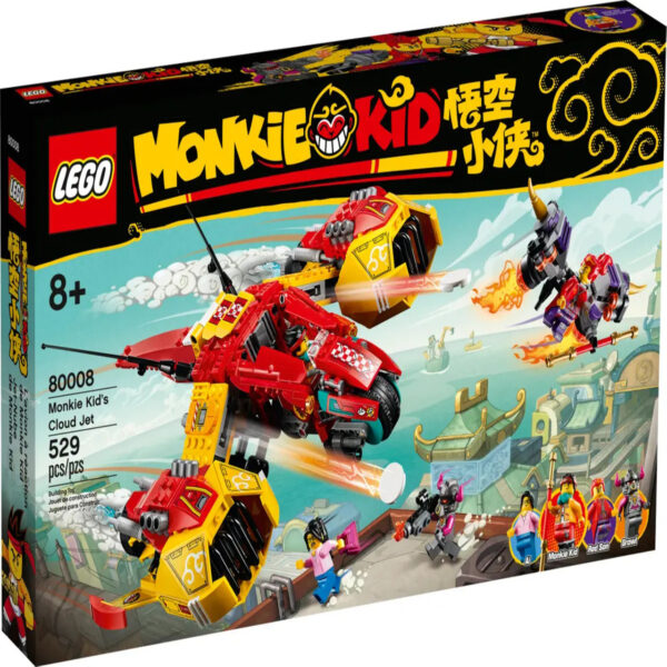 LEGO® Monkie Kid 80008 - Monkie Kids Wolken-Jet