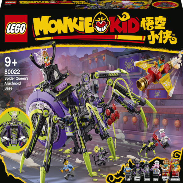 LEGO® Monkie Kid 80022 - Hauptquartier der Spider Queen