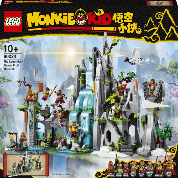 LEGO® Monkie Kid 80024 - Der legendäre Berg der Blumen und Früchte