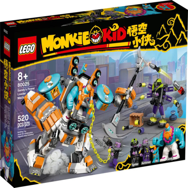 LEGO® Monkie Kid 80025 - Supermeca de Carga de Sandy