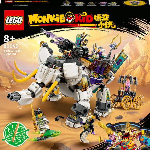 LEGO® Monkie Kid 80043 - Yellow Tusk Elephant