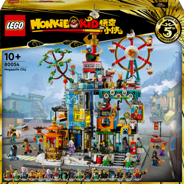 LEGO® Monkie Kid 80054 - 5-jähriges Jubiläum von Megapolis City