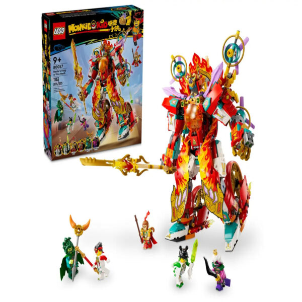 LEGO® Monkie Kid 80057 - Nezhas Feuerring-Mech